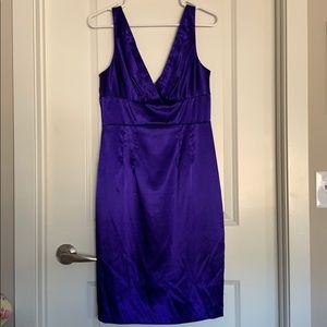 Dark purple formal dress